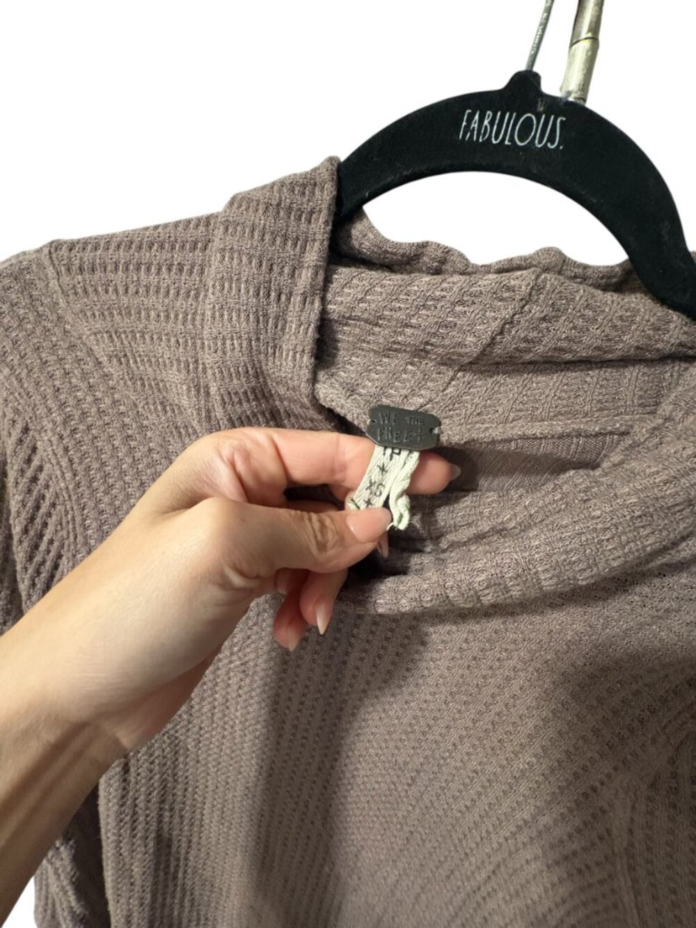 We The Free Kristina Waffle Knit Top - Picture 7 of 8